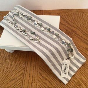 NWT Anne Klein Crystal Necklace